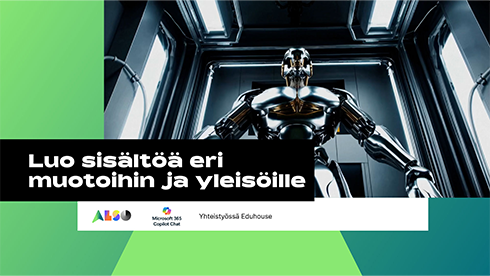 Luo sisältöä eri muotoihin ja yleisöille