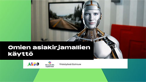 Omien asiakirjamallien käyttö
